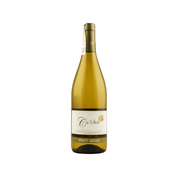 Купить Вино Ca\'Stele Pinot Grigio DPO Friuli белое сухое 0,75л 12,5%