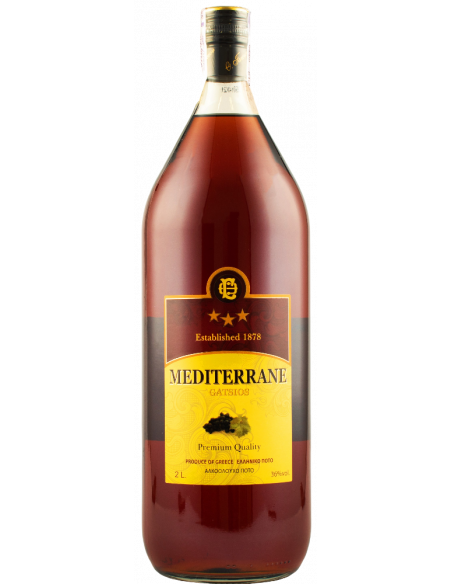 Купить Бренди Mediterrane 3stars 2л 36%