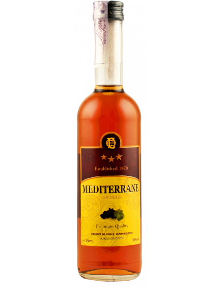 Купить Бренди Mediterrane 3stars 0,35л 36%