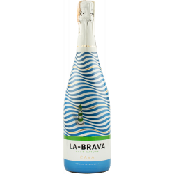 Купить Вино игристое Cava Brut Nature белое брют натюр 0,75л La Brava