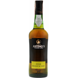 Купить Вино Justinos Madeira Fine Medium Dry 3yo белое полусухое 0,375л