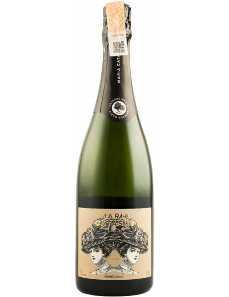 Купить Вино игристое Cava Maria Catasus белое брют 0,75л