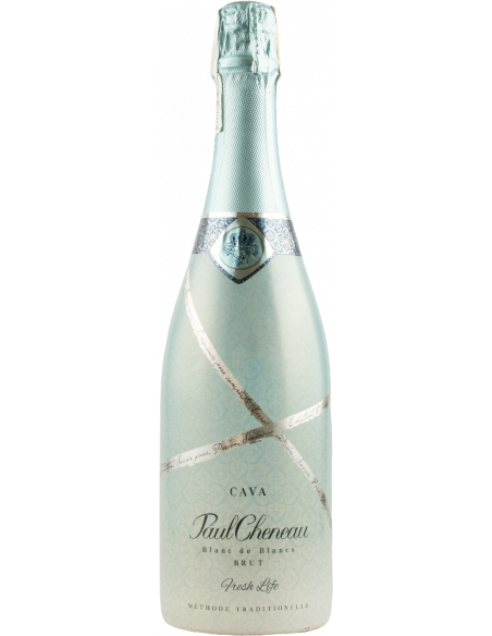 Купить Вино игристое Cava Fresh Life белое брют Paul Cheneau
