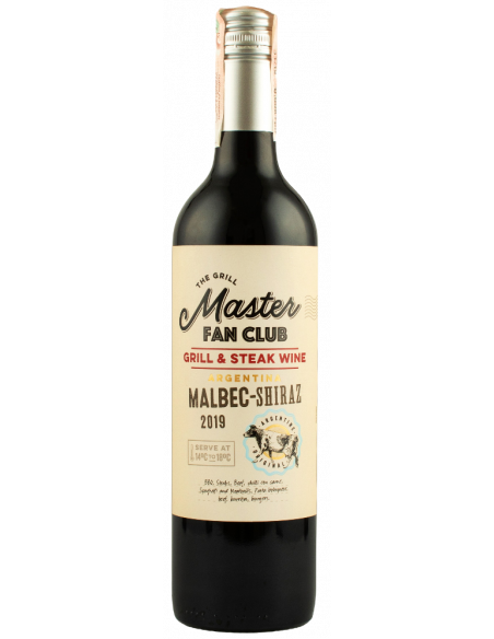 Купить Вино Malbec-Syrah красное сухое 0,75л The Grill Master Fan Club
