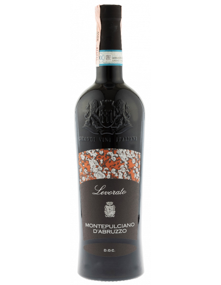 Купить Вино Montepulciano d\'Abruzzo  DOC  красное сухое 0,75л Levorato