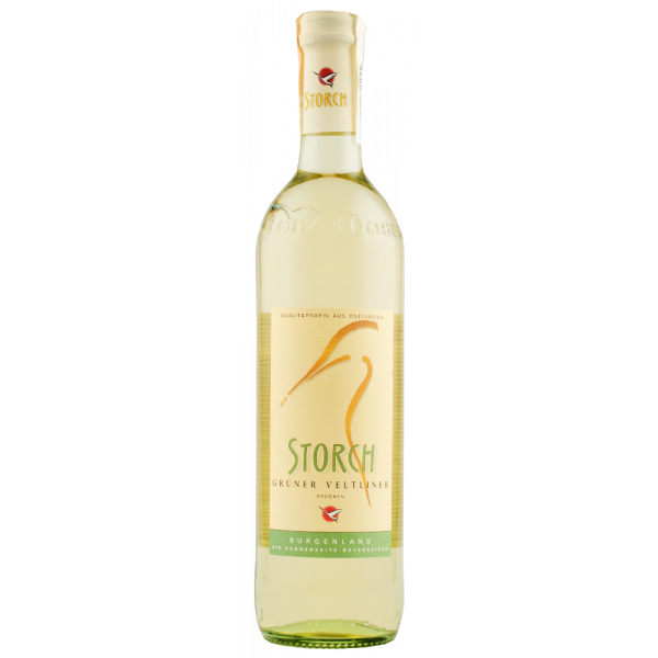 Купить Вино Gruner Veltliner белое сухое 0,75л Storch