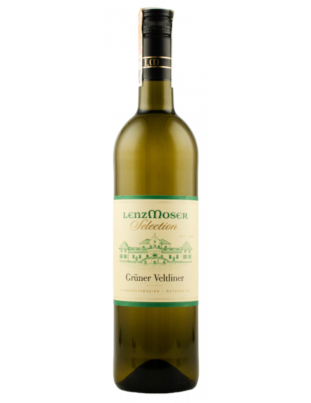 Купить Вино Gruner Veltliner Selection белое сухое 0,75л Lenz Moser