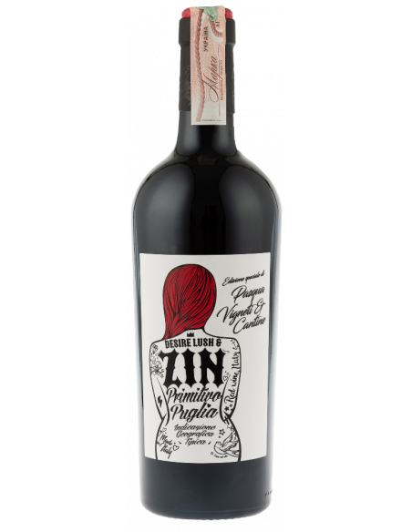 Купить Вино Desire Lush ZIN Primitivo IGT красное полусухое 0,75л Pasqua