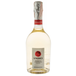 Купить Вино игристое Undici Prosecco DOC белое экстра сухое 0,75л Sanmartino