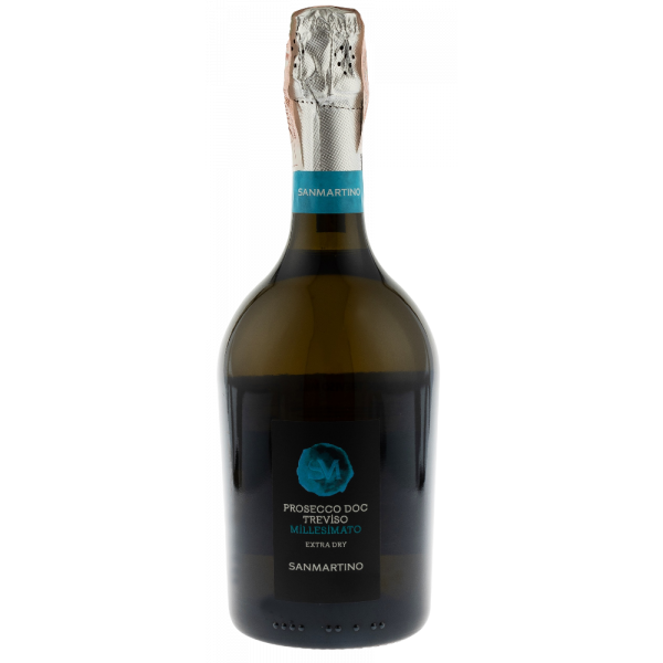 Купить Вино игристое Prosecco DOC Mill белое экстра сухое  0,75л Sanmartino