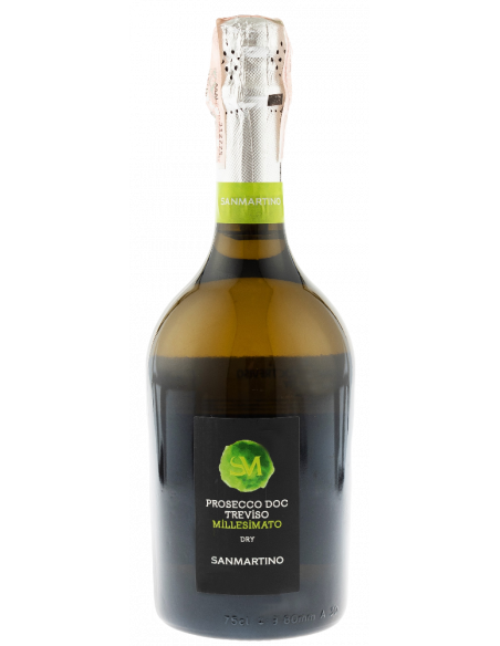 Купить Вино игристое Prosecco DOC Mill белое сухое 0,75л Sanmartino
