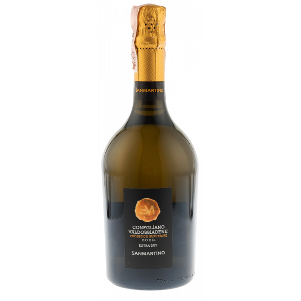 Купить Вино игристое Prosecco Superior Valdob. DOCG белое экстра сухое 0,75л Sanmartino