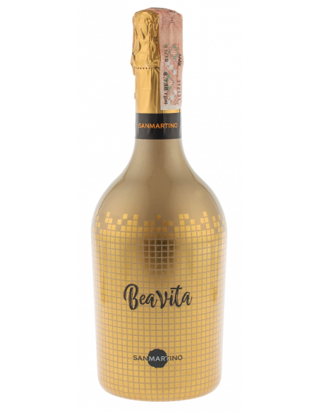 Купить Вино игристое Bianco Spumante Bea Vita белое экстра сухое 0,75л Sanmartino