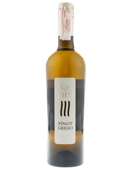 Купить Вино Pinot Grigio DOC BDV белое сухое 0,75л Naonis