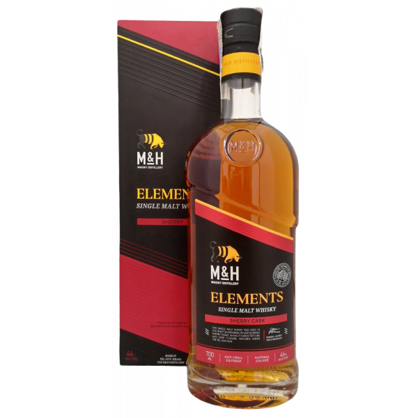 Купить Виски кошерный M&H Sherry Cask Sigle Malt 0,7л коробка