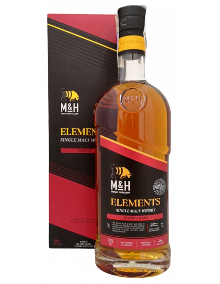 Купить Виски кошерный M&H Sherry Cask Sigle Malt 0,7л коробка