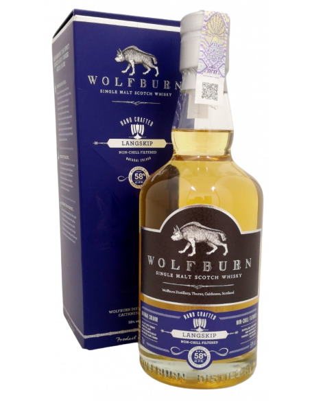 Купить Виски Wolfburn Langskip Single Malt 0,7л 58% коробка
