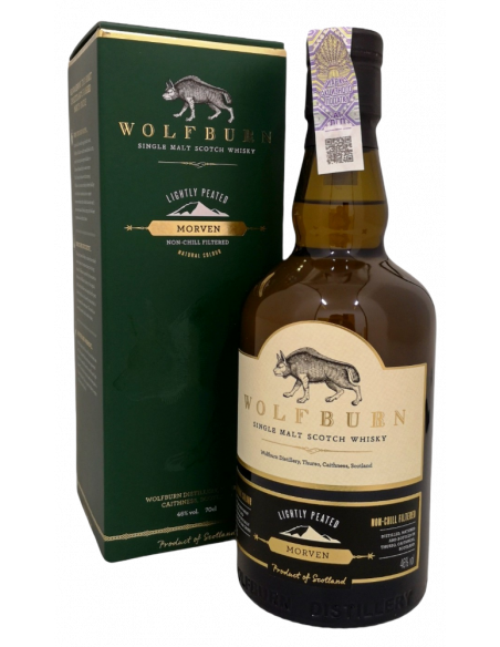 Купить Виски Wolfburn Morven Single Malt 0,7л 46% коробка