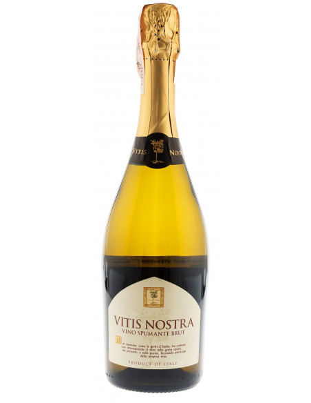 Купить Вино игристое Vino Spumante белое брют 0,75л Vitis Nоstra