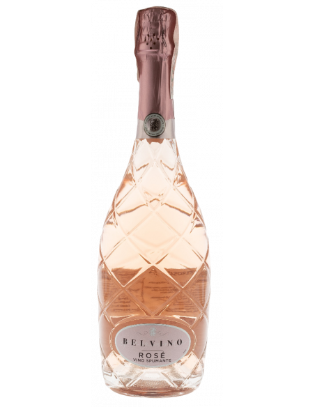 Купить Вино игристое Vino Spumante розовое экстра сухое 0,75л Belvino
