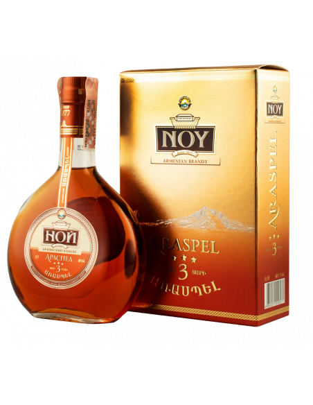 Купить Коньяк Ной Араспел 3 года 0,5л коробка