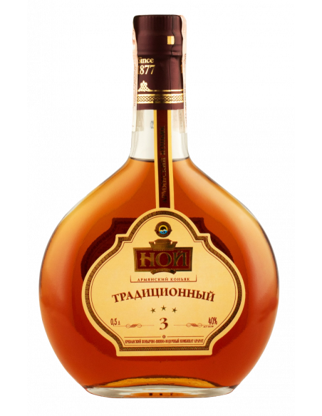 Купить Коньяк Ной Традиционный 3 года 0,5л