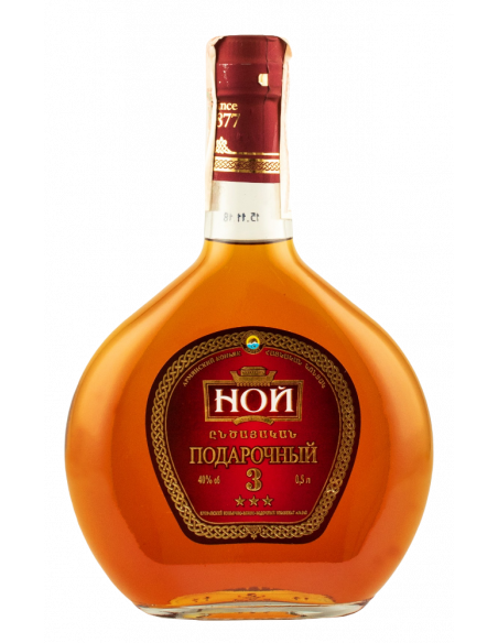 Купить Коньяк Ной Подарочный 3 года 0,5л
