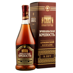 Купить Коньяк Ереванская крепость 5 лет 0,5л Ной