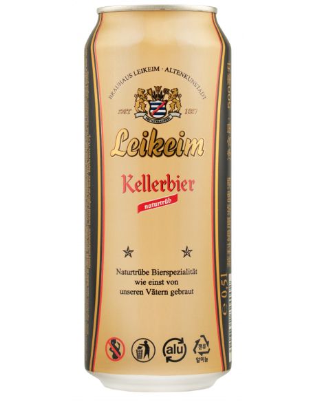 Купить Пиво светлое Kellerbier 0,5л Leikeim