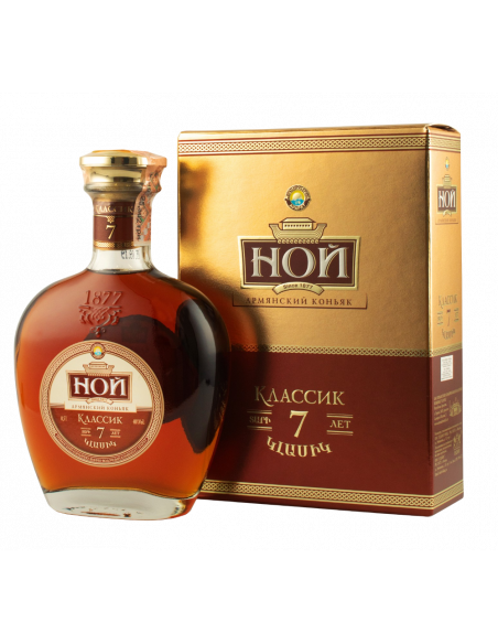 Купить Коньяк Ной Классик 7 лет 0,5л коробка