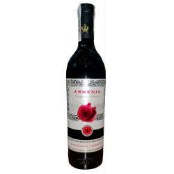 Купить Вино Армения Гранатовое красное полусладкое 0,75л