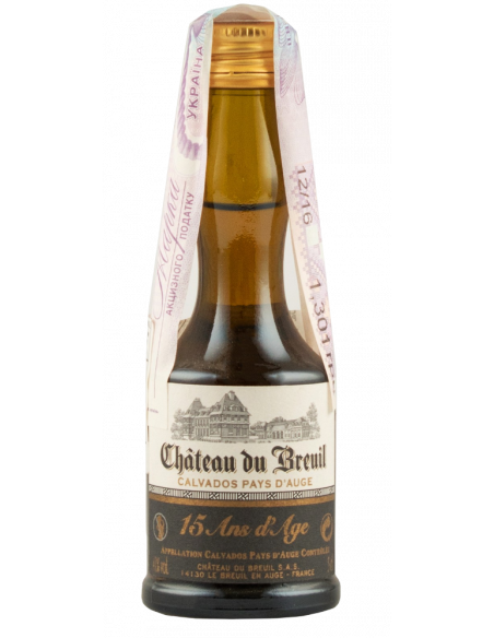 Купить Кальвадос Calvados 15yo 0,03л Chateau du Breuil