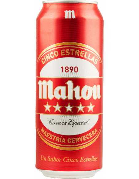Купить Пиво Mahou 5estrellas 0,5л  ж/б