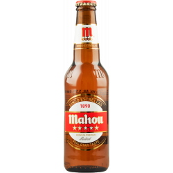 Купить Пиво Mahou 5estrellas 0,33л стекло