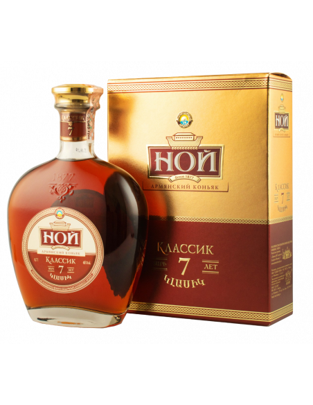 Купить Коньяк Ной Классик 7 лет 0,7л коробка