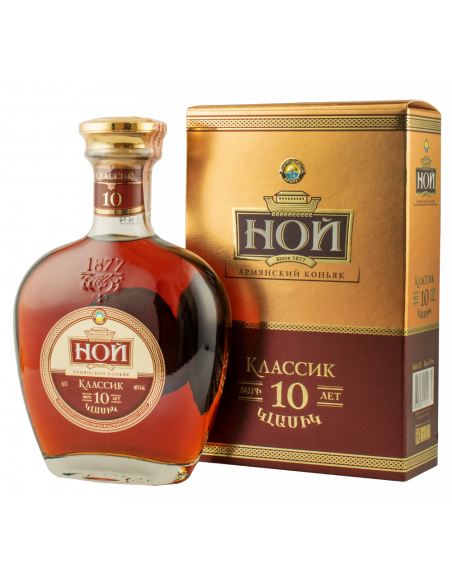 Купить Коньяк Ной Классик 10 лет 0,5л  коробка