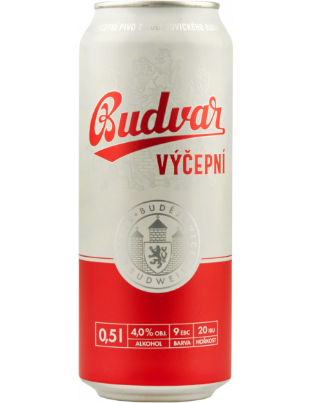 Купить Пиво светлое Budweiser Budvar 0,5л ж/б