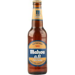 Купить Пиво безалкогольное Mahou Tostada 0,33л стекло
