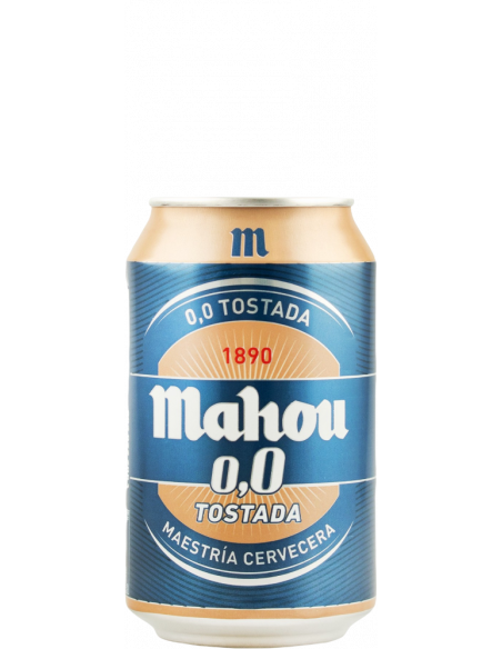Купить Пиво безалкогольное Mahou Tostada 3 Hicon8 0,33л ж/б