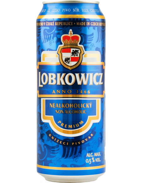 Купить Пиво безалкогольное Premium 0,5л ж/б Lobkowicz