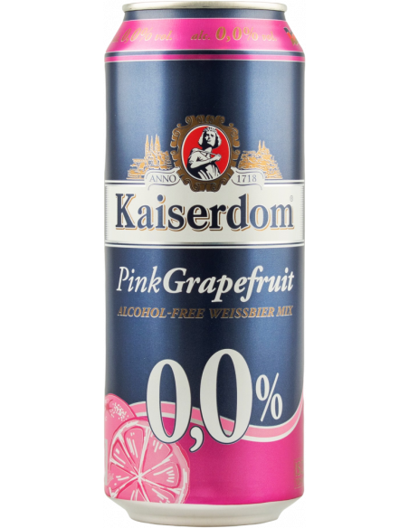 Купить Пиво безалкогольное Kaiserdom Pink Grapefruit 0,5л ж/б