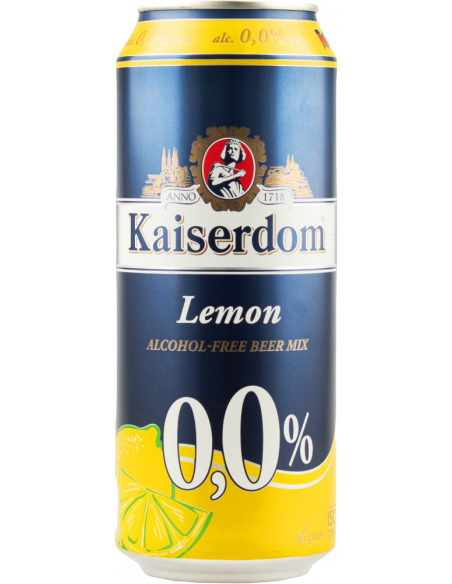 Купить Пиво безалкогольное Kaiserdom Lemon 0,5л ж/б