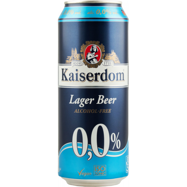 Купить Пиво безалкогольное Kaiserdom Lager 0,5л ж/б