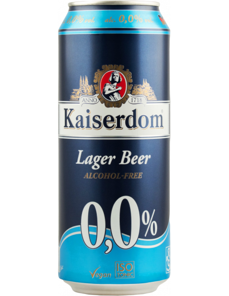 Купить Пиво безалкогольное Kaiserdom Lager 0,5л ж/б