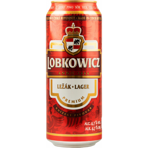 Купить Пиво Premium Lager 0,5л ж/б Lobkowicz