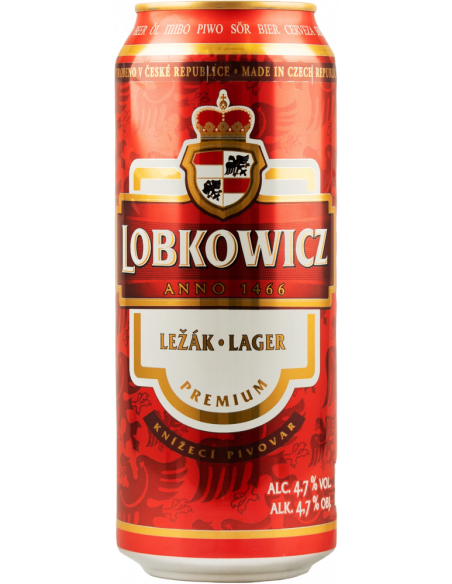 Купить Пиво Premium Lager 0,5л ж/б Lobkowicz