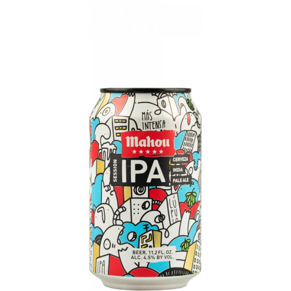 Купить Пиво Mahou IPA 5estrellas 0,33л ж/б