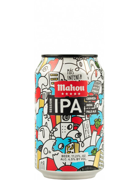 Купить Пиво Mahou IPA 5estrellas 0,33л ж/б