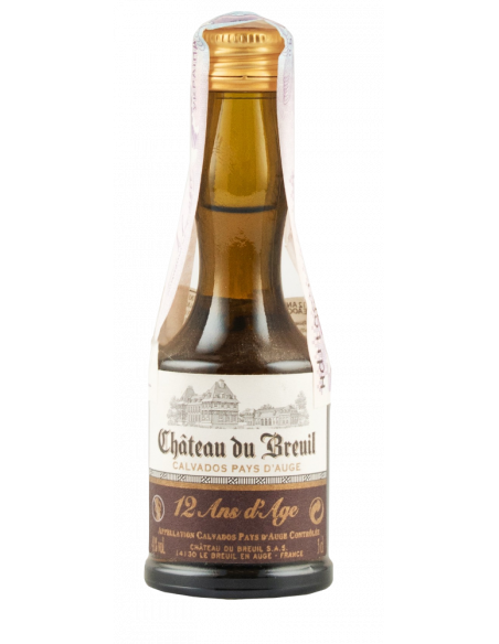 Купить  Кальвадос Calvados 12yo 0,03л Chateau du Breuil