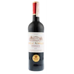Купить Вино Chateau Monplaisir красное сухое 0,75л